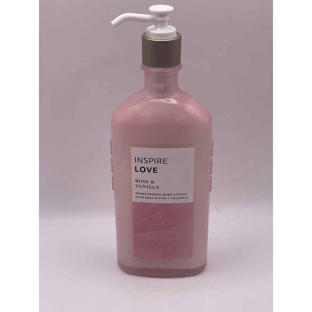 Bath & Body Works AROMA INSPIRE LOVE ROSE VANILLA Moisturizing Body Lotion